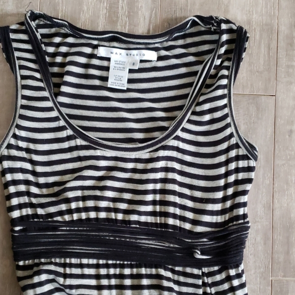 Max Studio Striped Maxi Dress - Picture 3 of 4
